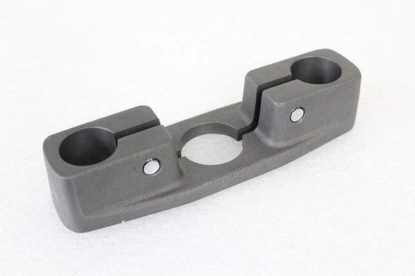 V-Twin - 49-1435 - Inline Triple Tree Parkerized - Fits 1936-1945 Harley-Davidson EL, 1941-1946 FL, 1936-1952 W