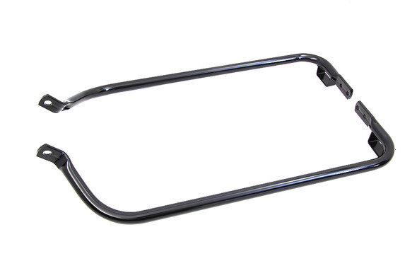 V-Twin - 49-1436 - Lower Saddlebag Guard Set Black