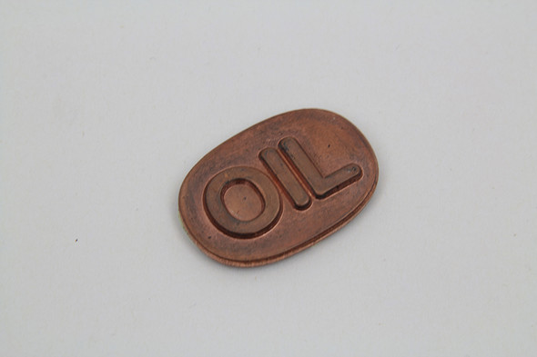 V-Twin - 49-1666 - 45 inch Oil Tank Emblem
