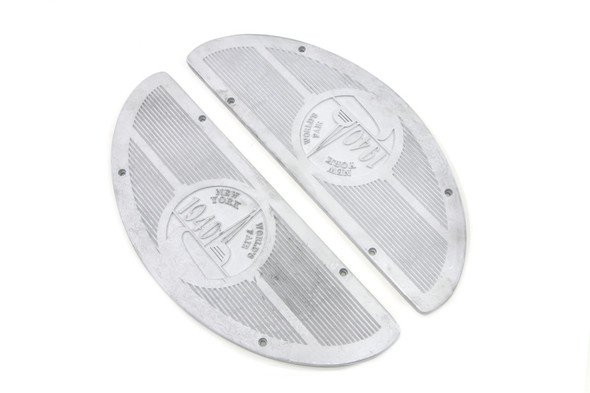 V-Twin - 49-1740 - World's Fair 1940 Alloy Footboard Inserts