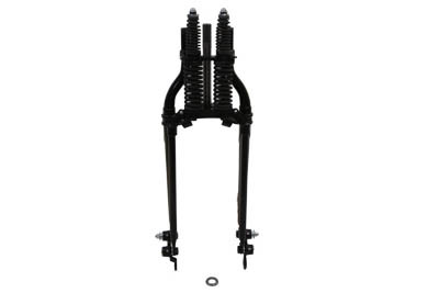 V-Twin - 49-2402 - 18 inch Spring Fork Assembly Black - Fits 1941-1957 Harley-Davidson G