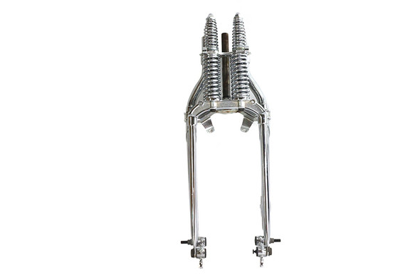 V-Twin - 49-2413 - 18 inch Spring Fork Assembly Chrome