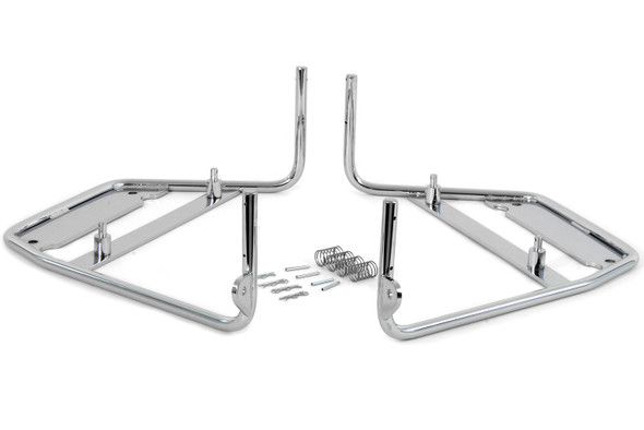 V-Twin - 49-2621 - Bubble Bag Chrome Mount Bracket Set