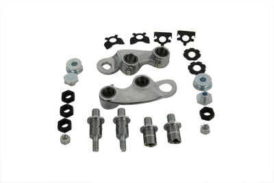 V-Twin - 49-2745 - Rocker Set Chrome - Fits 1941-1957 Harley-Davidson G, 1941-1948 EL, 1936-1940 FL