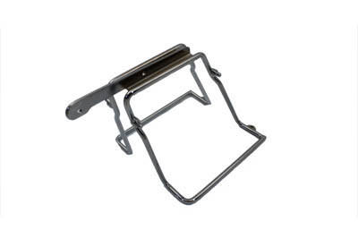 V-Twin - 49-2751 - Chrome Saddlebag Mount Bracket Set - Fits 1986-2005 Harley-Davidson FLST, 1984-2005 FXST