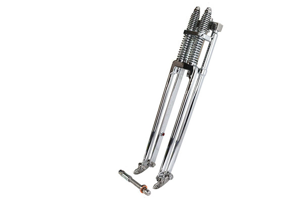 V-Twin - 49-3118 - D+D Narrow Spring Fork Assembly Chrome 21 inch V-Twin - 49-3118 - D+D Narrow Spring Fork Assembly Chrome 21 inch