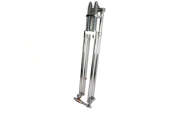 V-Twin - 49-3121 - D+D Narrow Spring Fork Assembly Chrome 27 inch V-Twin - 49-3121 - D+D Narrow Spring Fork Assembly Chrome 27 inch