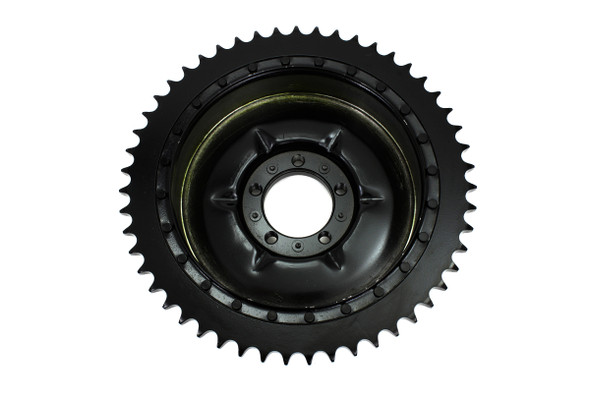 V-Twin - 49-5515 - 1936 Rear Brake Drum Black