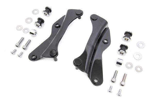 V-Twin - 50-0034 - Detachable 4 Point Docking Hardware Kit Black