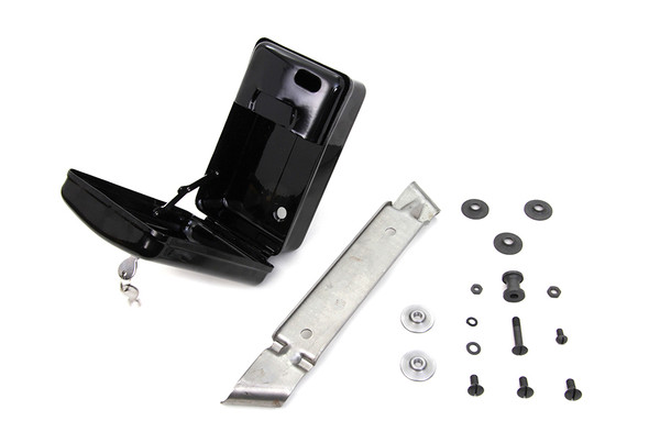 V-Twin - 50-0041 - Rectangular Tool Box Kit - Fits 1936-1937 Harley-Davidson FL, EL