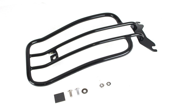 V-Twin - 50-0063 - 7 inch Solo Luggage Rack Black
