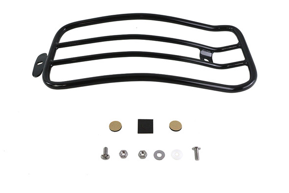 V-Twin - 50-0065 - 7 inch Solo Luggage Rack Black - Fits 2018-2020 Harley-Davidson FLSL