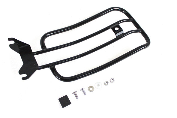 V-Twin - 50-0067 - 7 inch Solo Luggage Rack Black
