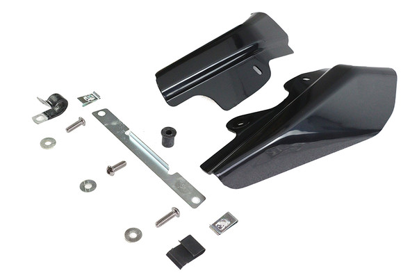 V-Twin - 50-0101 - Mid Frame Cover Air Deflector Kit Black V-Twin - 50-0101 - Mid Frame Cover Air Deflector Kit Black