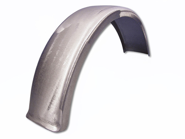 V-Twin - 50-0166 - Rear Fender Flat Bobbed Raw Unfinished