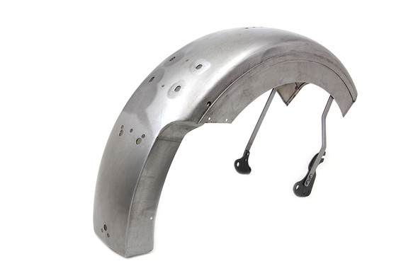 V-Twin - 50-0280 - Raw Rigid Bob Fender Assembly - Fits 1941-1957 Harley-Davidson FL, 1936-1952 EL