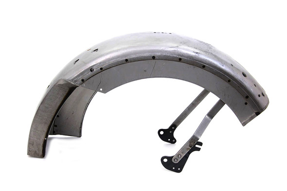 V-Twin - 50-0283 - Rigid Rear Bob Fender - Fits 1937-1948 Harley-Davidson U, 1936-1946 EL