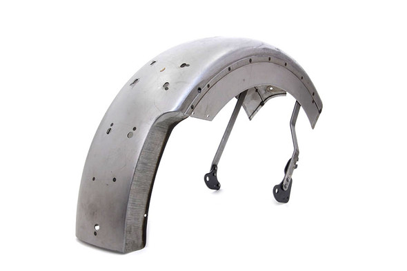 V-Twin - 50-0283 - Rigid Rear Bob Fender - Fits 1937-1948 Harley-Davidson U, 1936-1946 EL