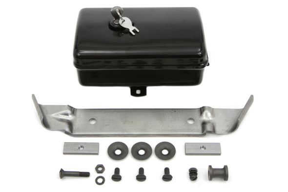 V-Twin - 50-0341 - Rectangular Tool Box Kit - Fits 1936-1937 Harley-Davidson EL, UL