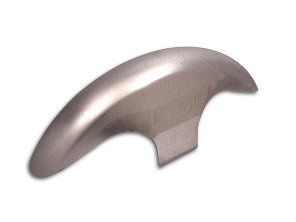 V-Twin - 50-0390 - Front Fender Gunfire Raw Steel