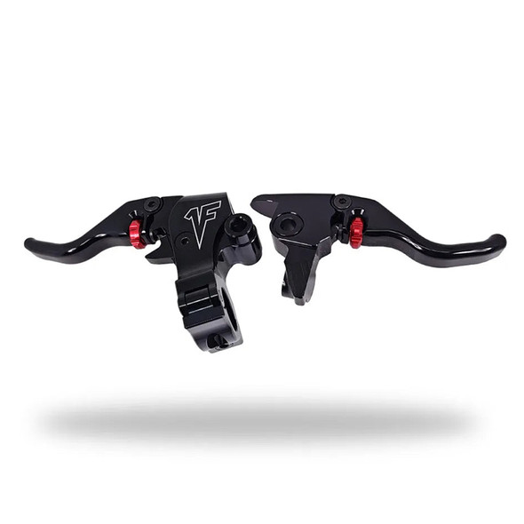1FNGR - Signature Series Adjustable Easier Pull Clutch + Brake Lever Combo fits '08-'13, '21-'22 Touring Models 1FNGR - Signature Series Adjustable Easier Pull Clutch + Brake Lever Combo fits '08-'13, '21-'22 Touring Models