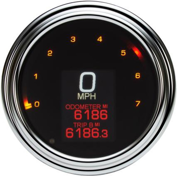 Dakota Digital MLX Speedo/Tach 3-3/8" fits '94-'03 Dyna, '95-'03 Sportster