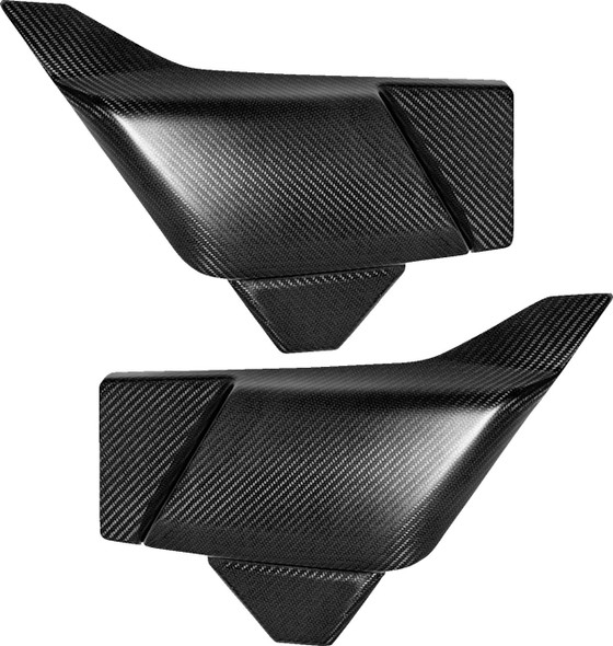 SADDLEMEN - 05204272 - Side Cover - Carbon Fiber/Matte