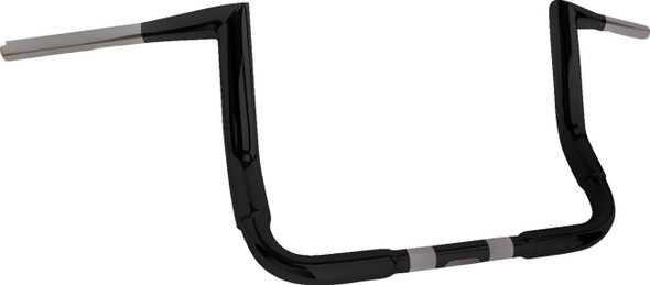 KHROME WERKS - 06016980 - Buck-50 Handlebar - FLH - 10" - Black