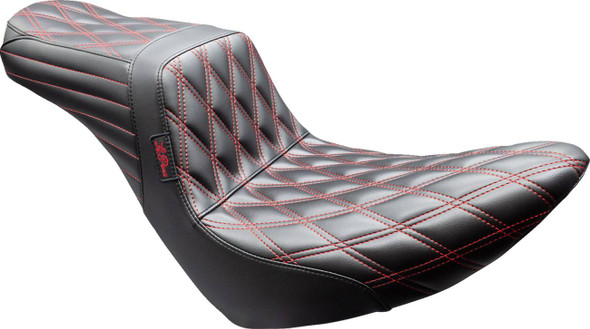 LE PERA - 08021677 - Tailwhip Seat - Black - Double Diamond - Red Stitch - FX/FL '18-'25