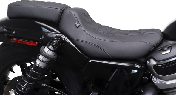 Mustang - Black Stitching Double Diamond Tripper™ Passenger Seat fits '22-'25 RH975/S Models