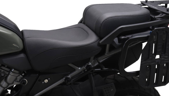 MUSTANG - 08102453 - Adventure Touring Seat - Vinyl - Black - Pan America '21-'25