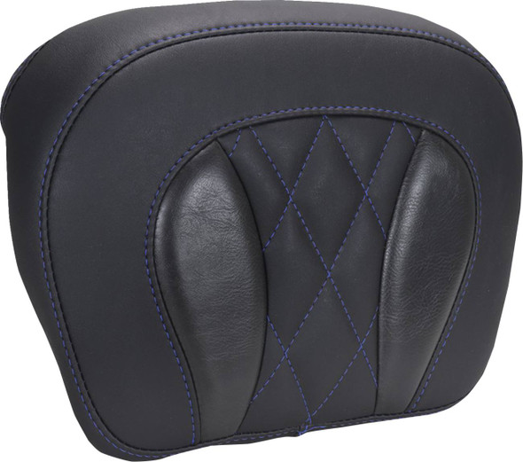 MUSTANG - 08220644 - Chopped Tour-Pak® Pad - Sky Blue Stitching - FLH/FLT '23-'25
