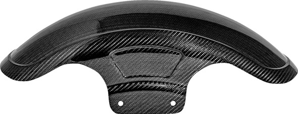 SADDLEMEN - 14011114 - Carbon Fiber Front Fender - Gloss - Touring '23-'25