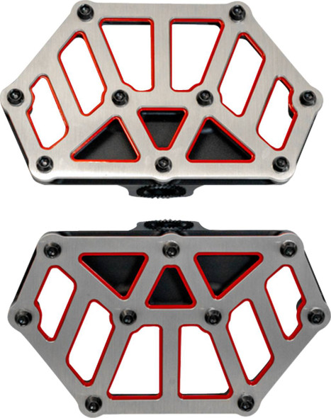 KODLIN USA - 16211226 - NXL Mini Floorboards - Black w/ Red Accent
