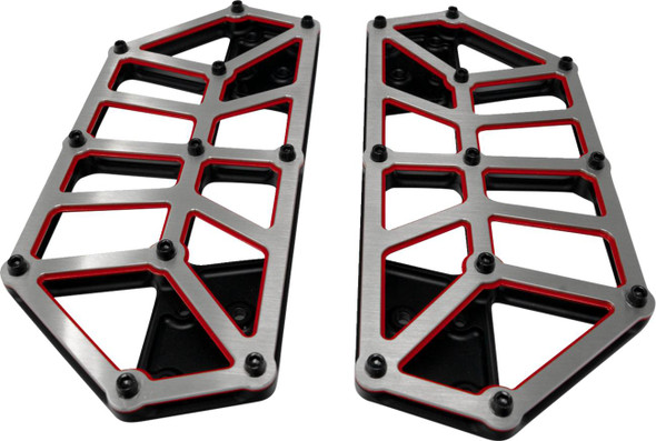 KODLIN USA - 16211225 - NXL Floorboards - Black w/ Red Accent
