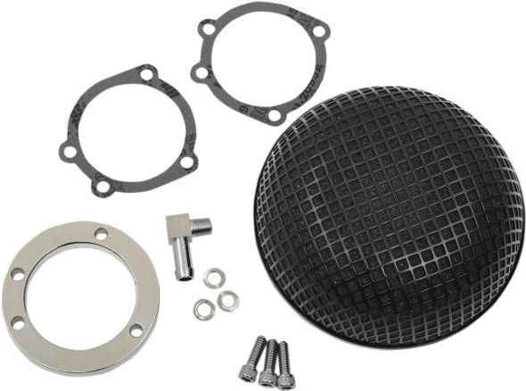 Drag Specialties Bob Retro Style Air Cleaner for Harley Big Twin 1999-2017