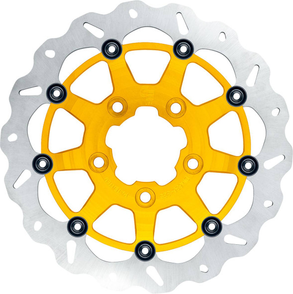 GBRAKES - 17104954 - Wave® Brake Rotor - Front - 13" NB - Gold