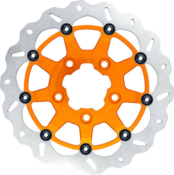 GBRAKES - 17104957 - Wave® Brake Rotor - Front - 13" NB - Orange