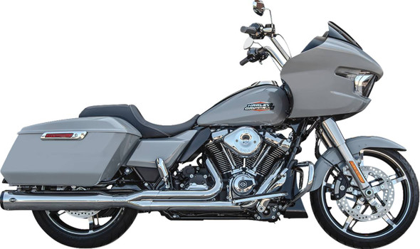 S&S CYCLE - 18002758 - 2-into-1 GNX Exhaust System - Race Only - Chrome - Touring