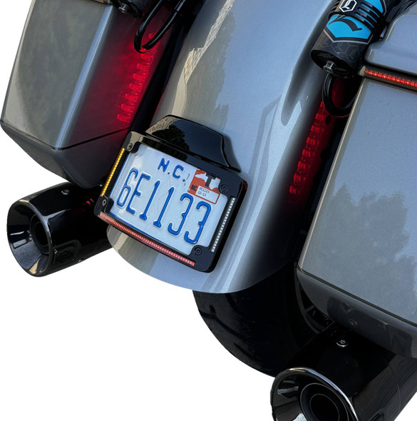 CUSTOM DYNAMICS - 20302461 - License Plate Frame - LED - Black