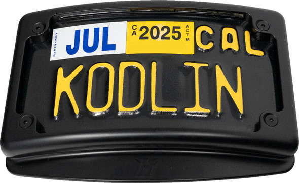 KODLIN USA - 20302466 - Mount Kit - License Plate - Cureved - Black KODLIN USA - 20302466 - Mount Kit - License Plate - Cureved - Black