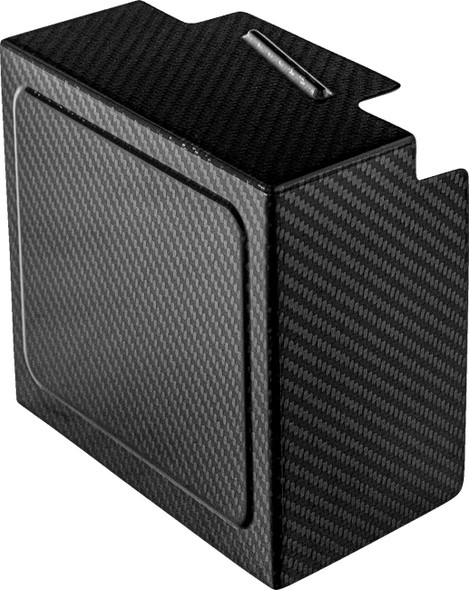 SADDLEMEN - 21131019 - Battery Cover - Carbon Fiber - Gloss Black