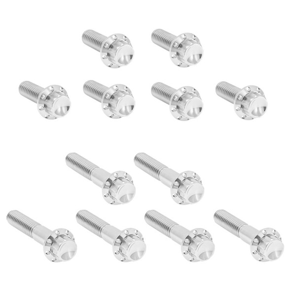 Arlen Ness - 12-Point Titanium Rocker Box Bolt Kit Arlen Ness - 12-Point Titanium Rocker Box Bolt Kit