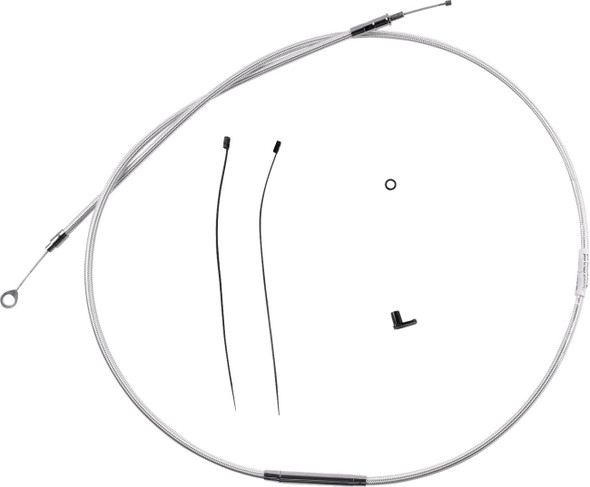 MAGNUM SHIELDING - 06523294 - Redesigned Braided Sterling Chromite II® Clutch Cable - 70-11/16"