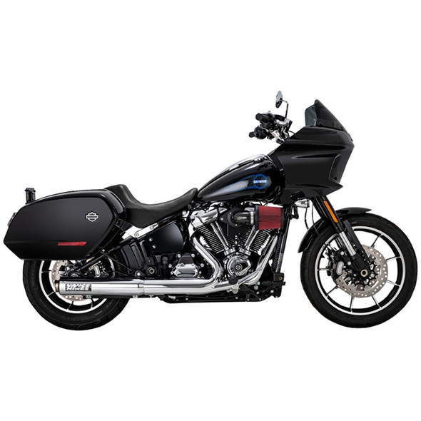 Vance & Hines - Chrome Supersport Slip-On Muffler fits '25 Softail Models w/ Factory 2-1 Header
