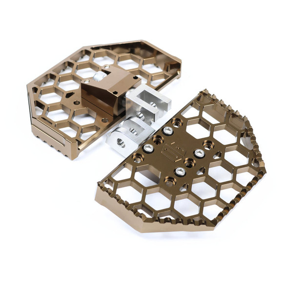 Original Garage - Bronze Honey Comp V3 Mini Floorboards fits Indian Scout/Chief Models (Open Box) Original Garage - Bronze Honey Comp V3 Mini Floorboards fits Indian Scout/Chief Models (Open Box)