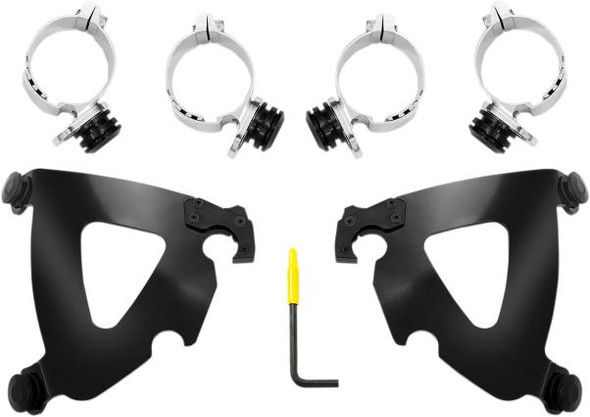 Memphis Shades Road Warrior Trigger-Lock Mount Kit for Dyna 1991-2005