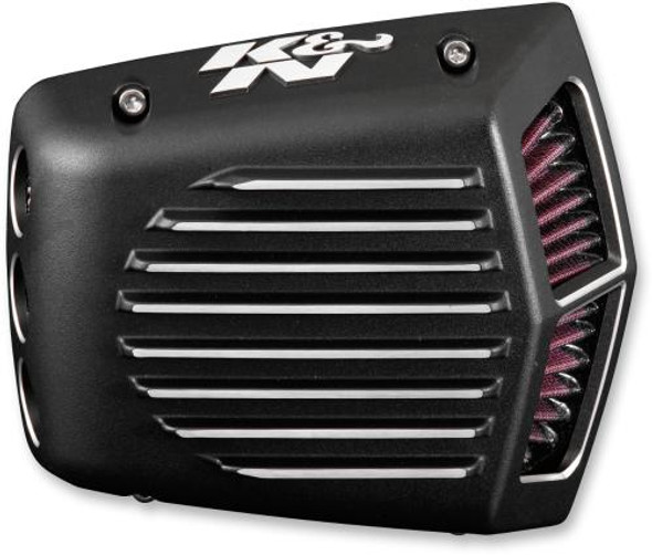  K&N Street Metal Air Intake System fits Harley Touring, Softail 2008-2017 