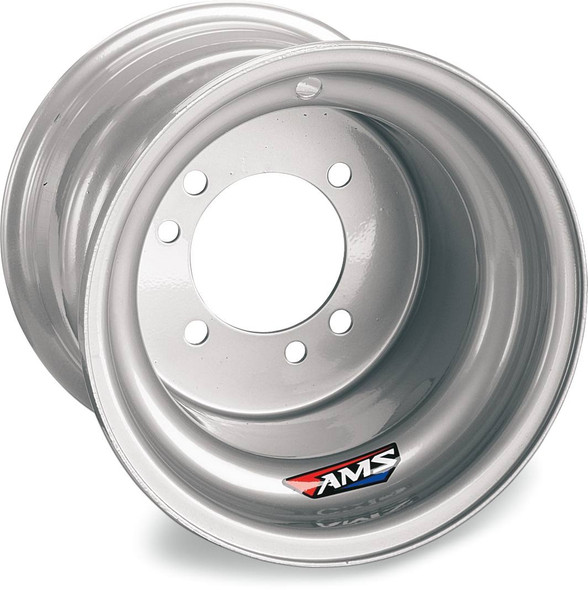 Ams - 02310002 - Steel Wheel - Rear - Chrome - 8x8.5 - 4/110 - 4/130 - 3.5+5
