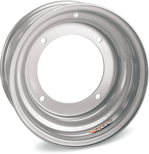 Ams - 02310027 - Steel Wheel - Front - Chrome - 10x5 - 4/156 - 2+3
